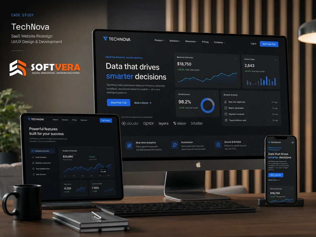 TechNova SaaS Experience project presentation